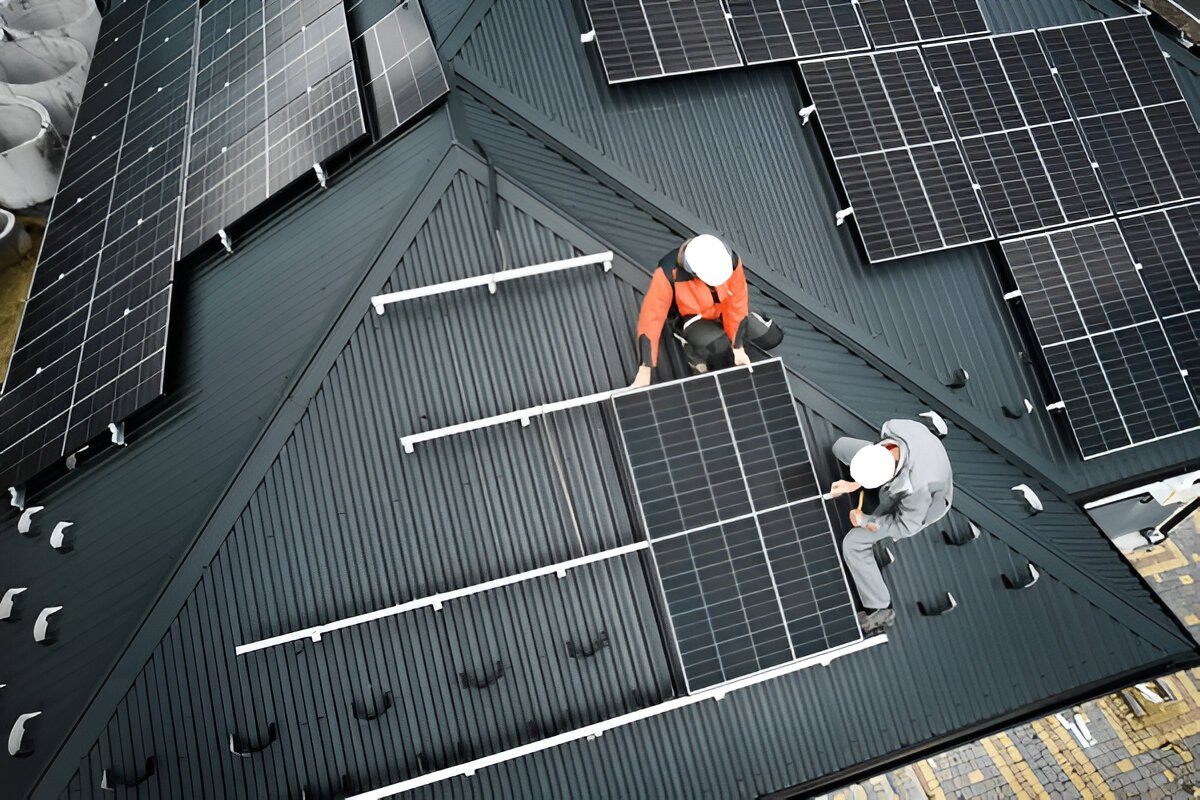 farm solar panels